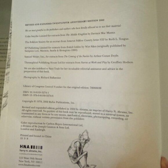 Faeries, Twenty-Fifth Anniversary Edition Brian Froud; Alan Lee - Picture 3 of 4